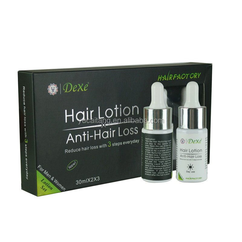 best sale hair regrowth care product for men dexe anti hair loss lotion