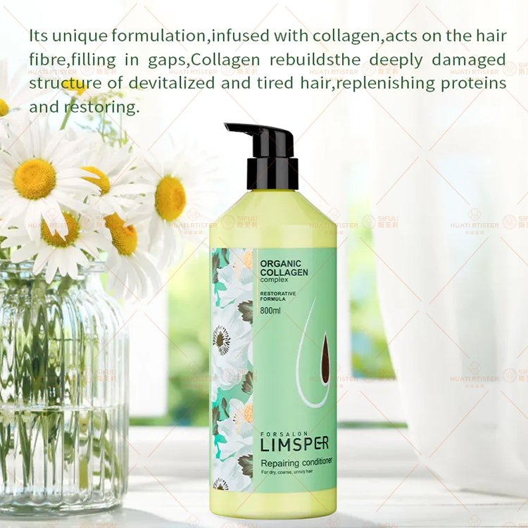 Huati Sifuli Limsper Private Label Chamomile Extract Collagen New Hair Care Sets Plant Essence Herbal Refreshing Natural Shampoo