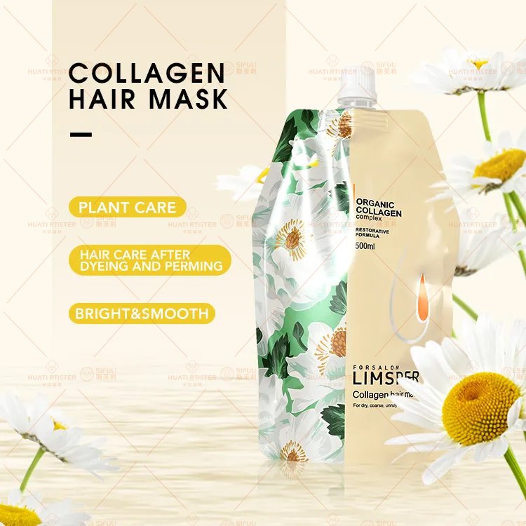 Huati Sifuli Limsper Private Label Chamomile Extract Collagen New Hair Care Sets Plant Essence Herbal Refreshing Natural Shampoo