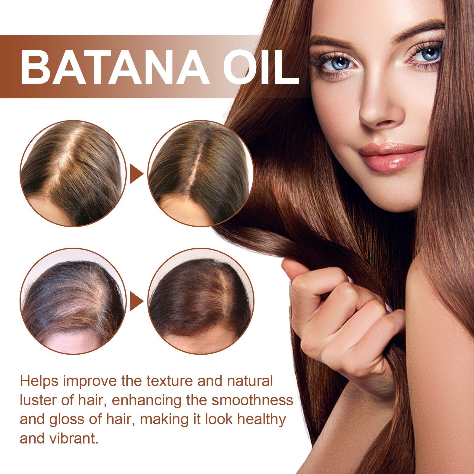 EELHOE Wholesale Moisturizing Strengthening Repair Hair Roots For Hair Growth 100% Unrefined Batana Oil Shampoo and Conditioner