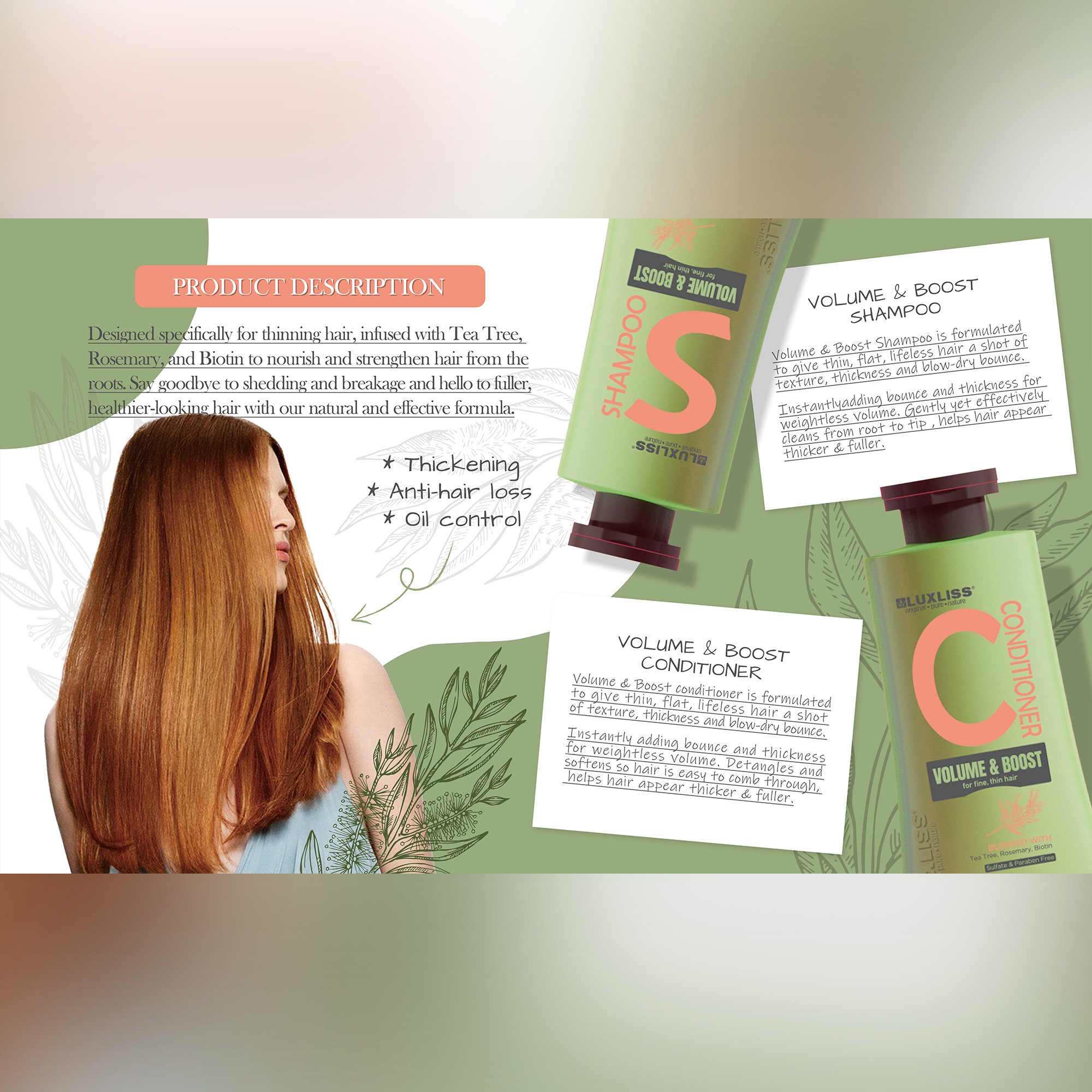 New Arrivals Wholesale Luxliss Sulphate Free Collagen Hair Shampoo Nourishing Orgainc Natural Hotel Shampoo and Conditioner Set