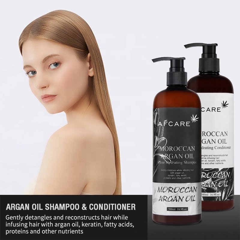 Herbal Essences Shampoo and Conditioner Set Repair Sulfate-free Moisturizing and Keratin & Argan oil Anti-hair Loss Shampoo