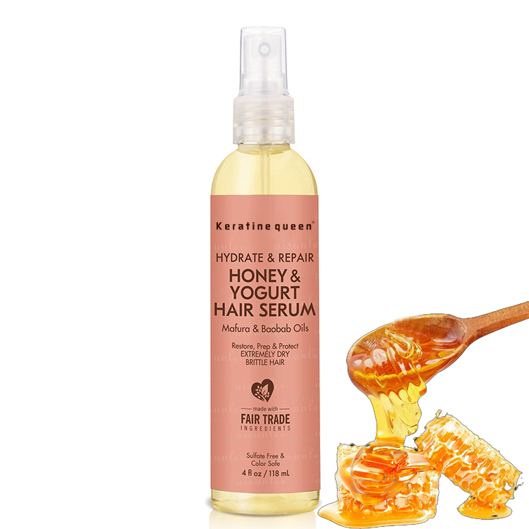 Daily Hydration Private label organic nourish Moisturizing Hair Honey Yogurt shampoo