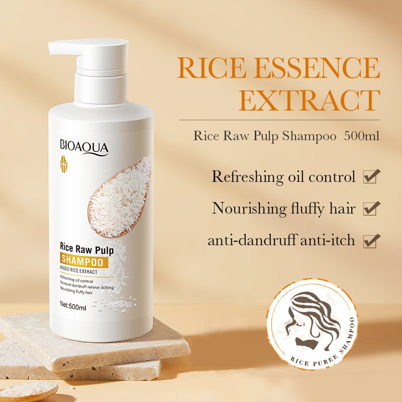 Private label custom BIOAQUA Hair Care Products Natural anti-dandruff oil control feminine shampoo