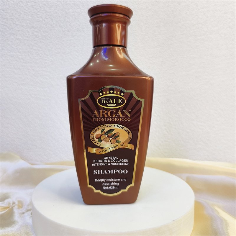 Excellent Quality Crystal Keratin Collagen Intensive Nourishing Deeply Moisture Argan Oil Hair Shampoo