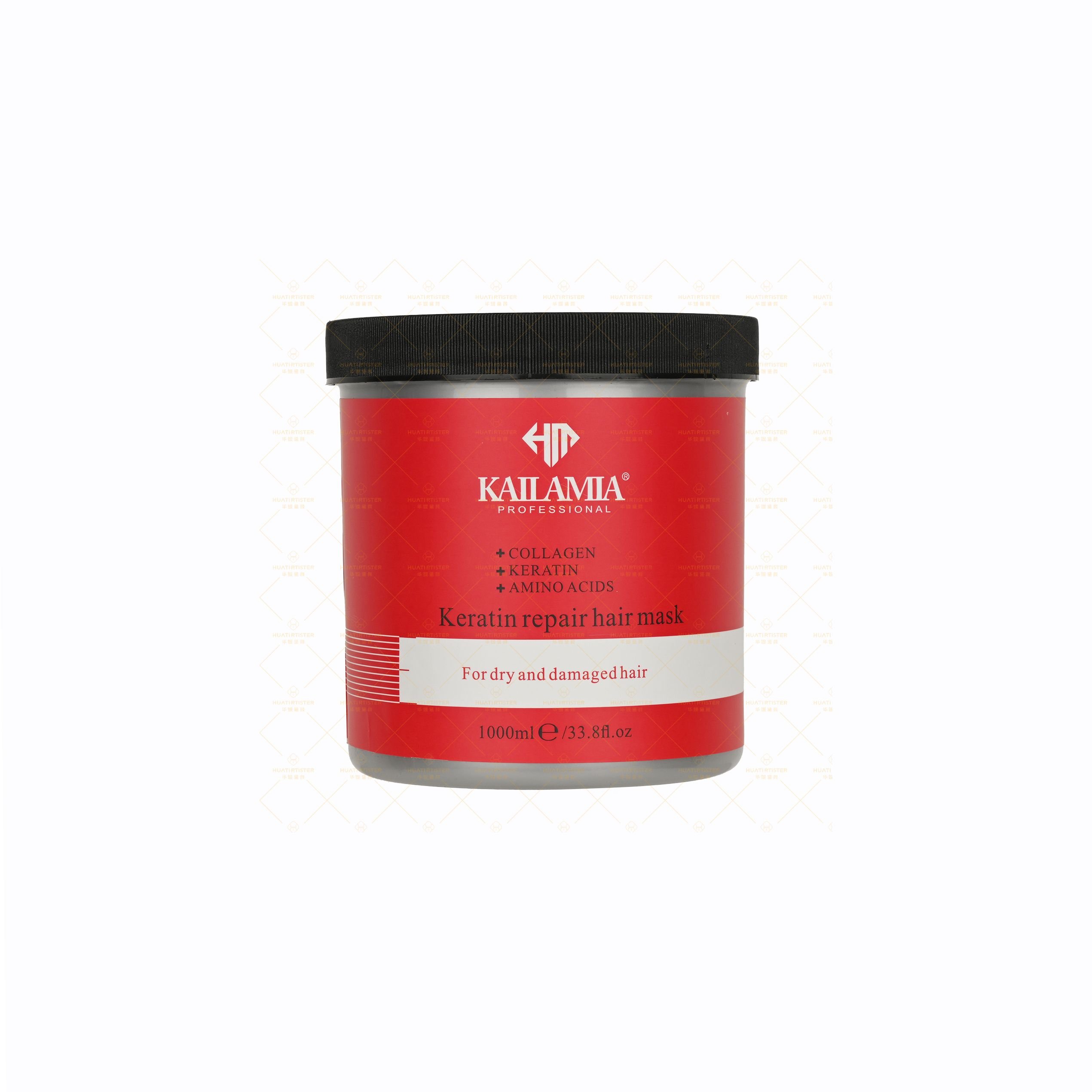 Huati Sifuli Kailamia OEM Custom 800ml Anti-Dandruff Vegan Natural keratin collagen Hair Care Shampoo and Conditioner Set