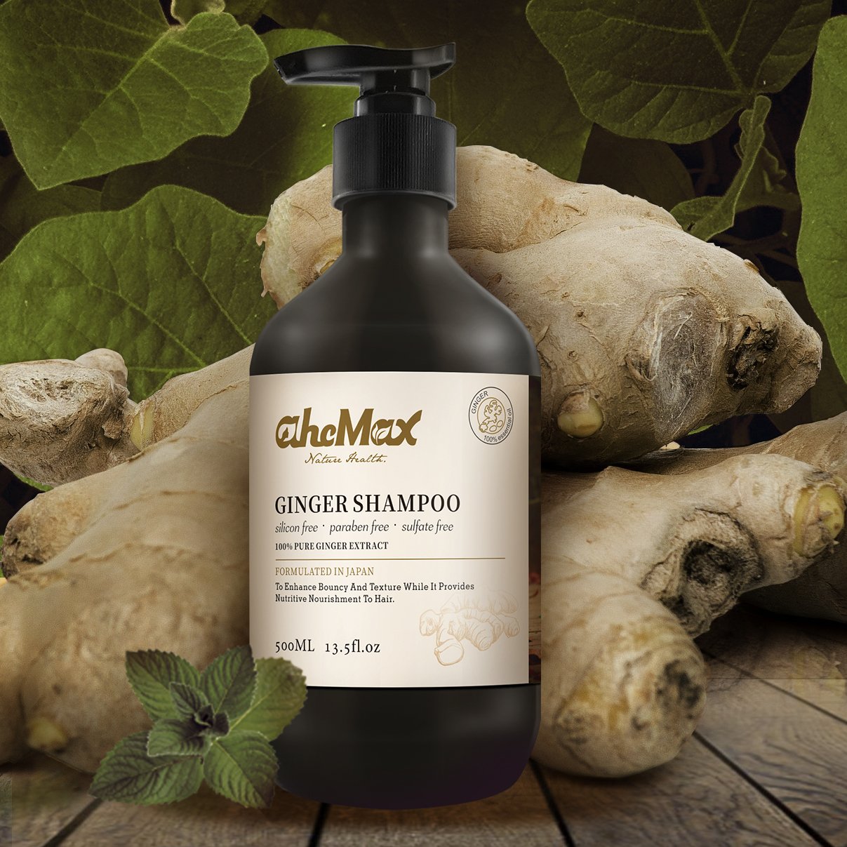 Factory Sale Natural Organic Serum Hair Growth Oil Private Label Hair Growth Serum Ginger Shampoo For Men Women