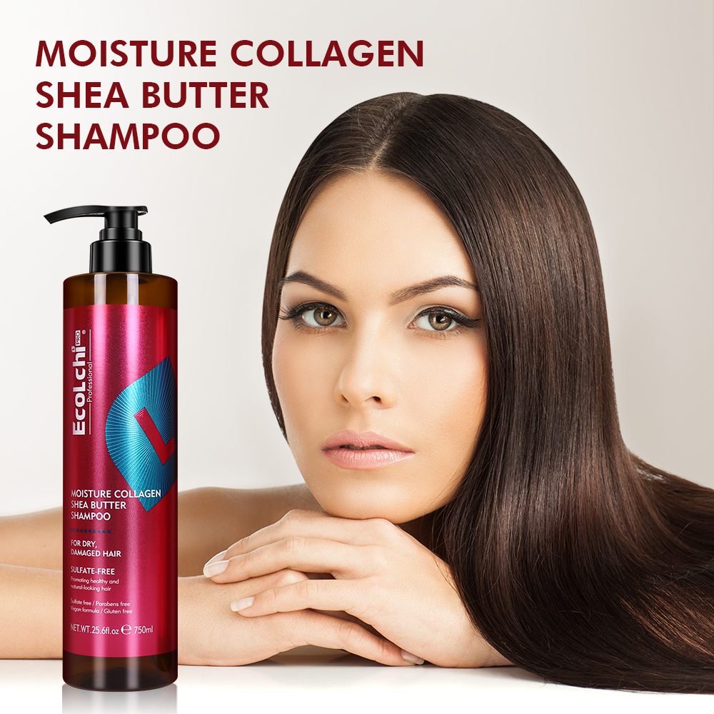 EcoLchi Best Organic Natural Hair Care Argan Oil Growth Shampoo Conditioner Hair Oil Spray Cream Mask Set Karseell Private Label