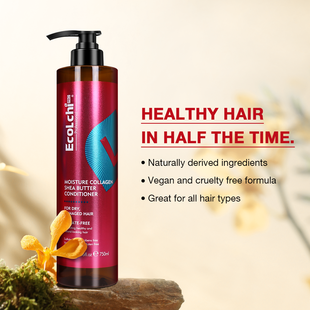 EcoLchi Best Organic Natural Hair Care Argan Oil Growth Shampoo Conditioner Hair Oil Spray Cream Mask Set Karseell Private Label