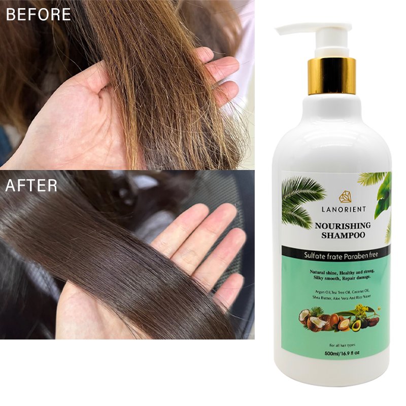 500ml Natural Organic Hair Loss Prevention Hair Strengthening Hair Biotin Rosemary Shampoo For Black Women
