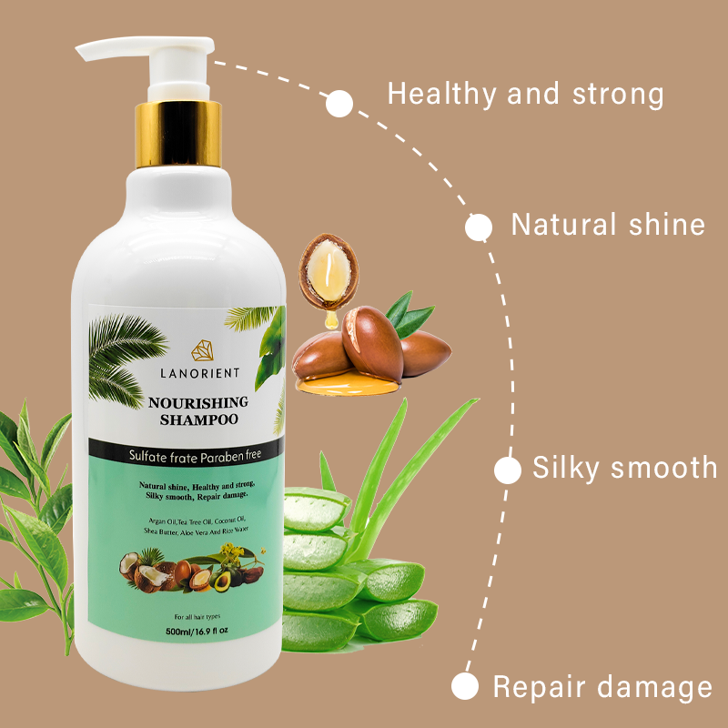 500ml Natural Organic Hair Loss Prevention Hair Strengthening Hair Biotin Rosemary Shampoo For Black Women