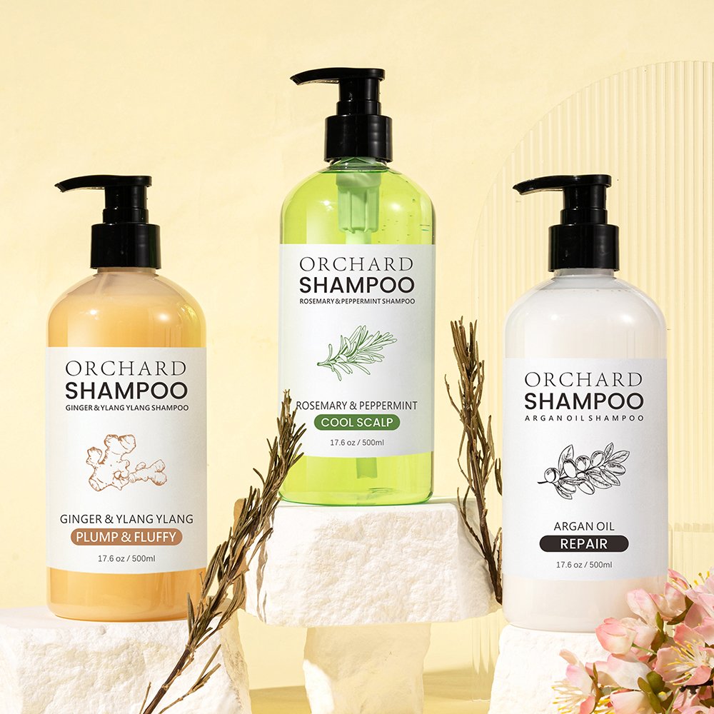 Oem 100% Natural Shampoo For Hair Growth Ginger Essence Anti Hair Loss Thicken Best Hair Growth Shampoo Private Label