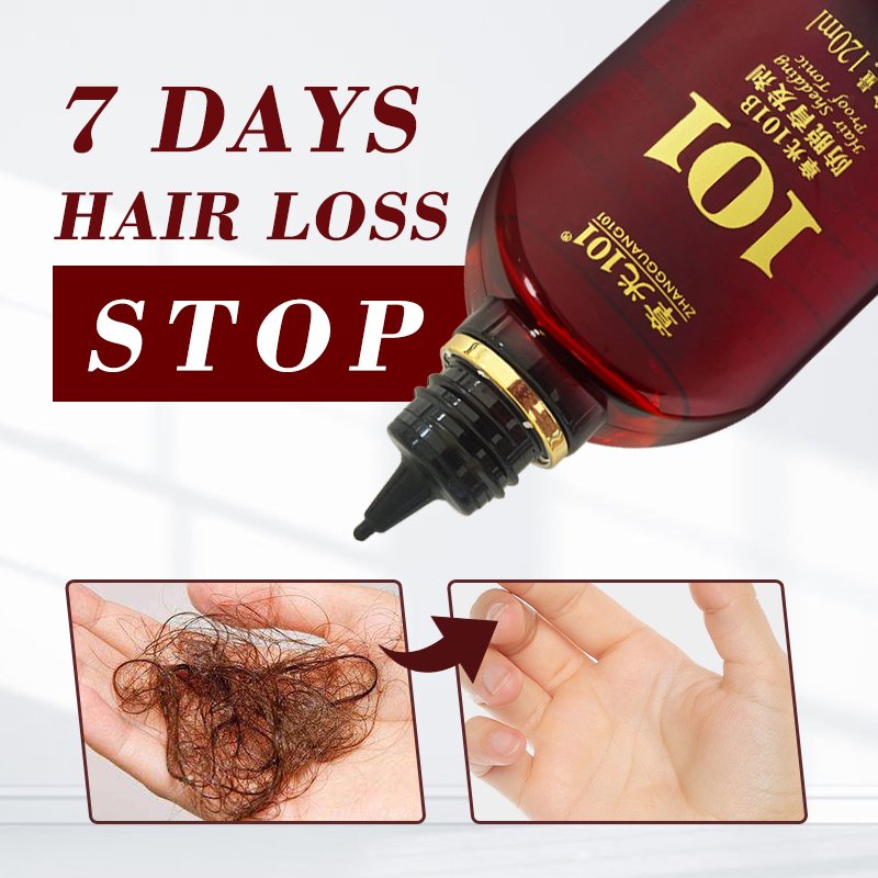 Private Label 7-Day Ginseng Extract Tonic Herbal Liquid Formula for Damaged Hair Hair Loss Prevention and Regrowth