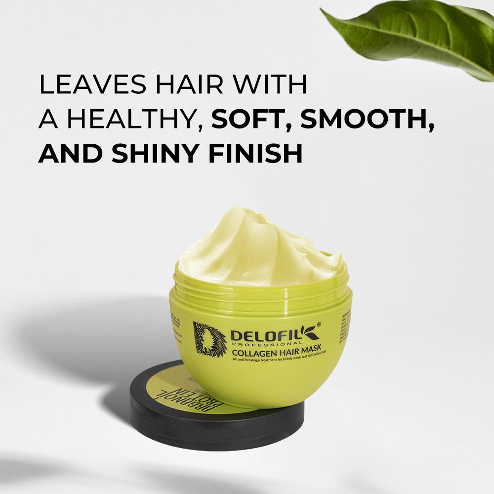 Delofil Private Label Protein Argan Oil Keratin Hair Mask Sulfate Free Hair Shampoo And Conditioner Hair Care Set