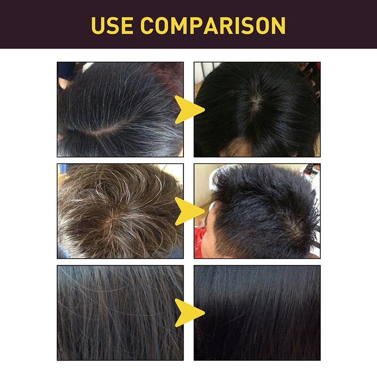 Manufacturer Fashion Brown Black Hair Dye Shampoo In Hair Dye