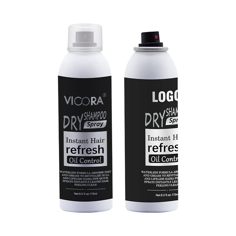 OEM Wholesale Organic Hair Care Products Quick Dry Shampoo Spray Smooth Oil Control Vegan Anti-Dandruff Refreshing Oily Hair