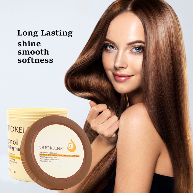 sulfate free shampoo and condtiioner hair mask set private label argan oil essential formula hair care set natural repair smooth