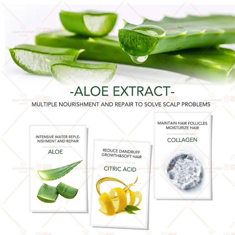 Huati Sifuli VALER Shampoo Supplier Factory Wholesale Aloe Vera Natural Hair brand Anti-dandruff Shamoo and Conditioner