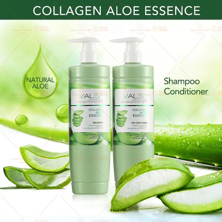 Huati Sifuli VALER Shampoo Supplier Factory Wholesale Aloe Vera Natural Hair brand Anti-dandruff Shamoo and Conditioner
