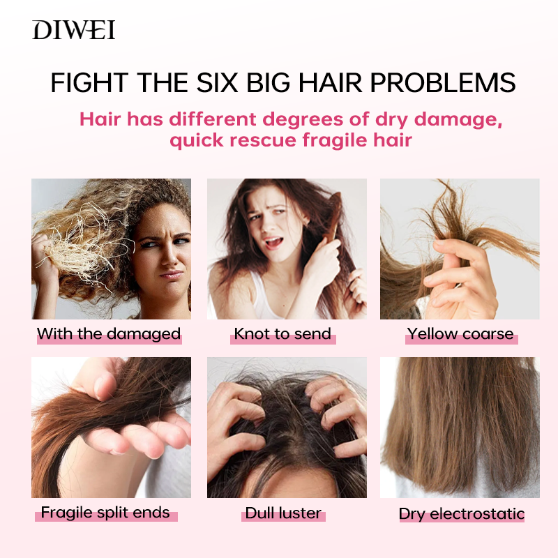 DIWEI OEM and ODM Hair care products natural organic argan oil hair treatment private label hair shampoo