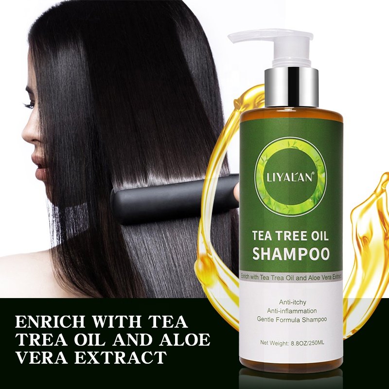 Private Label Deep Cleansing Anti-Itchy Dandruff Tea Tree Oil Shampoo