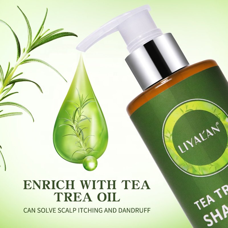 Private Label Deep Cleansing Anti-Itchy Dandruff Tea Tree Oil Shampoo