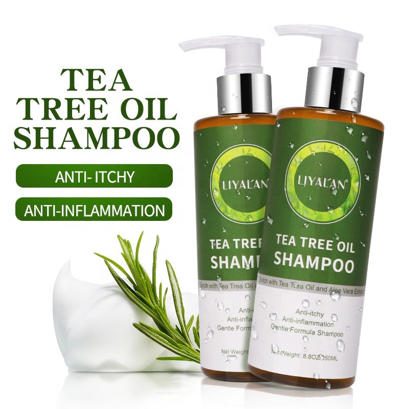 Private Label Deep Cleansing Anti-Itchy Dandruff Tea Tree Oil Shampoo