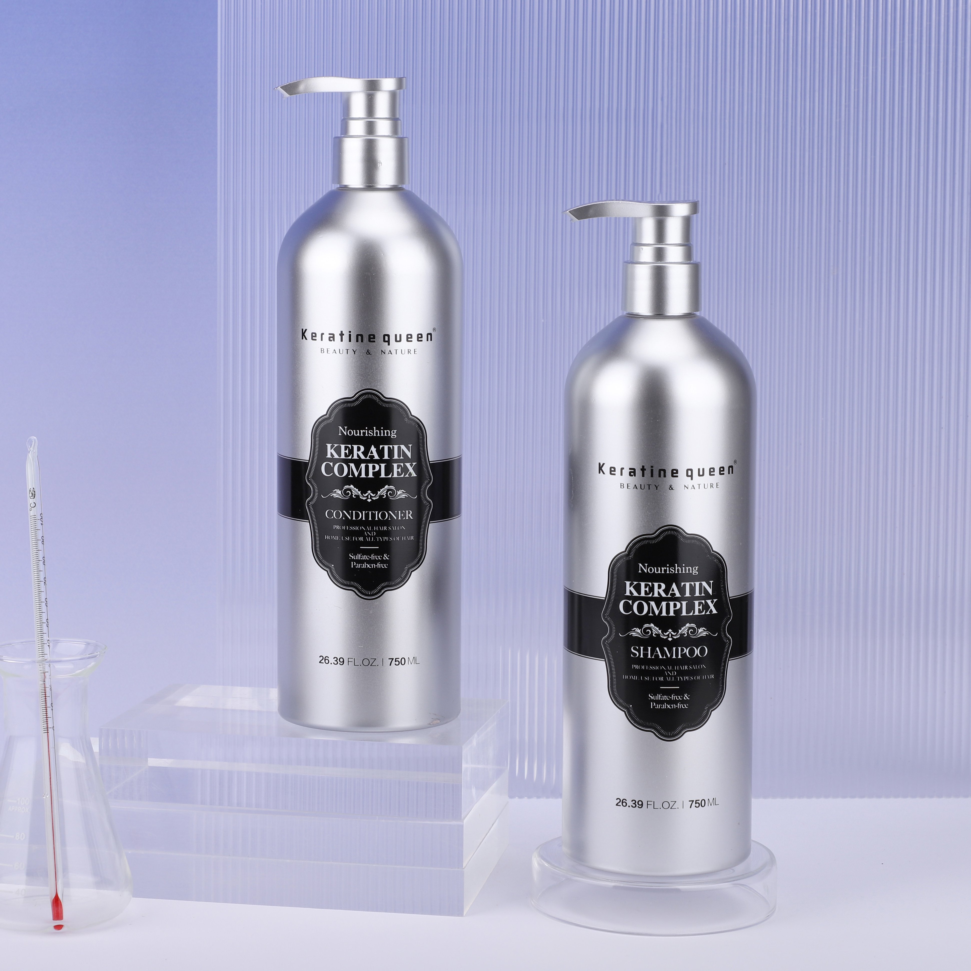 Organic Morocco Argan Oil Hair Shampoo Deeply Repairing And Nourishing Damage Hair Care Set Sulfate Free Shampoo And Conditioner