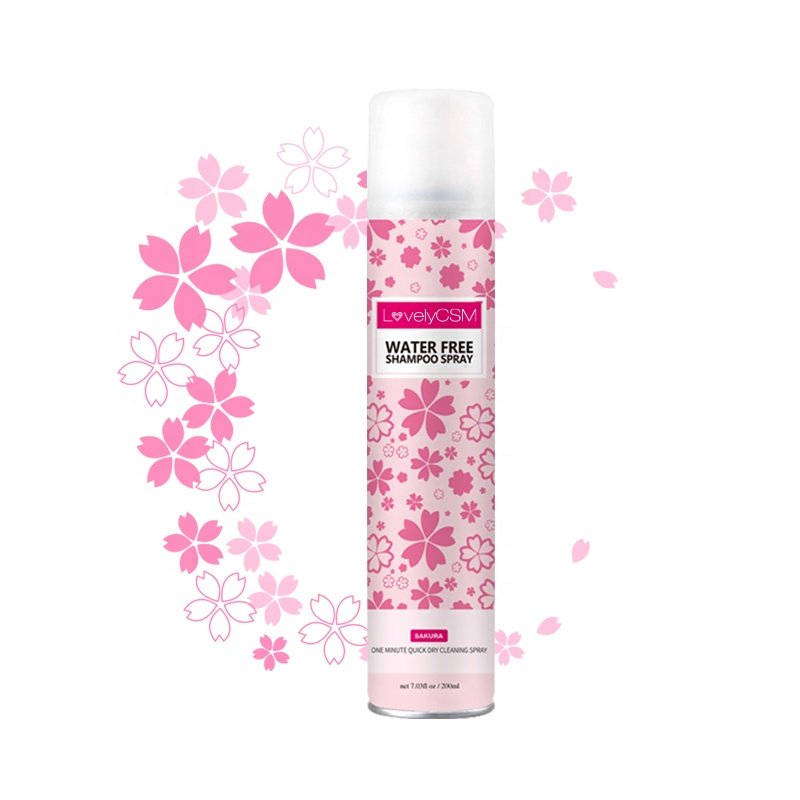 wholesale oem odm obm dry shampoo powder spray Natural Volumist Coconut Oil volumizing dry shampoo for oily hair