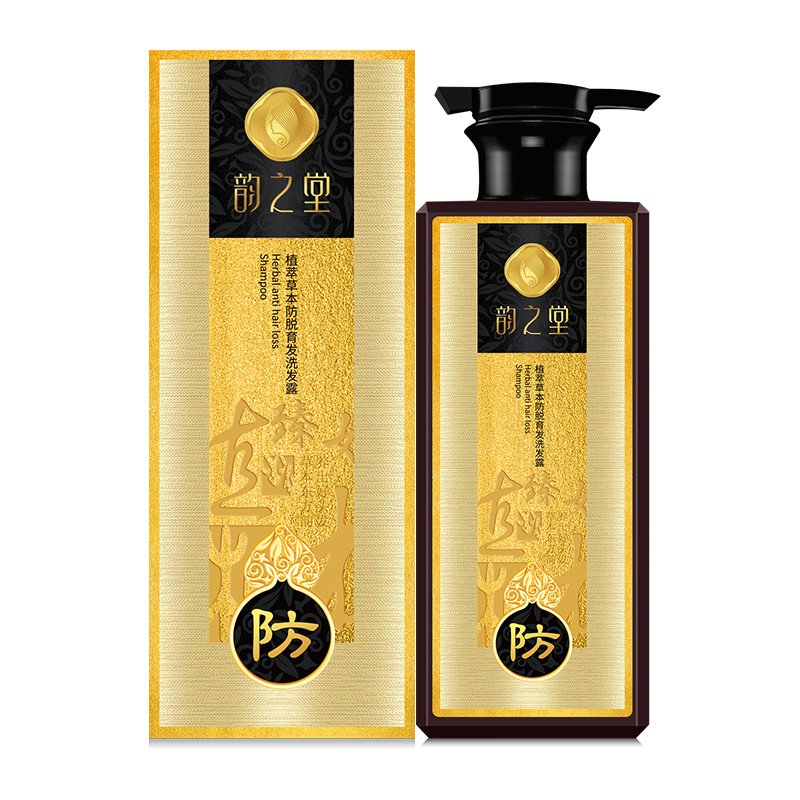 OEM Custom 418ml Hair-Loss Prevent Shampoo Oil Control Natural Herbal Repair Shampoo Strengthening Anti-Frizz Shampoo