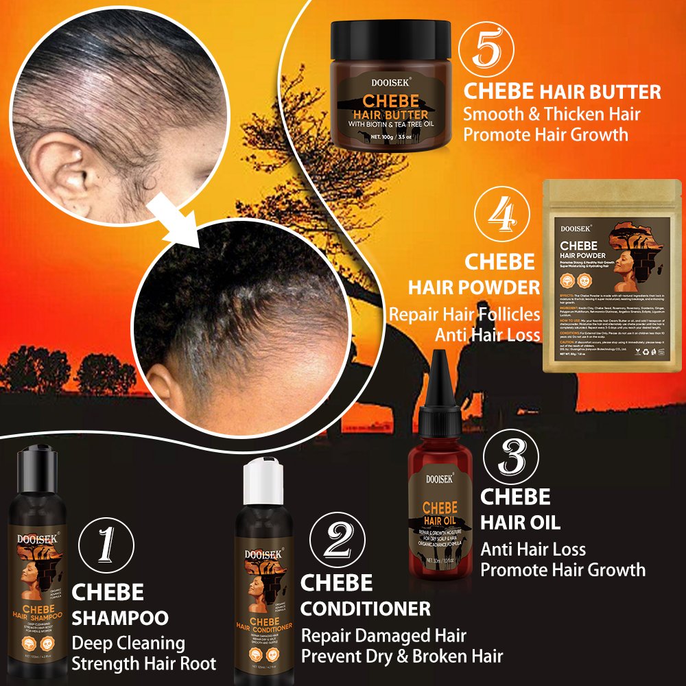 Private Label Natural Chebe Growth Oil Improve Hair Growth African Chebe Powder Regrowth Treatment For Bald Hair