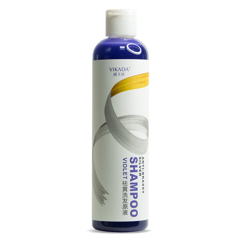 Purple Shampoo Silicone Free Sulfate Free Silver Shampoo Repairing Anti Brass Silver Hair for Blond Hair