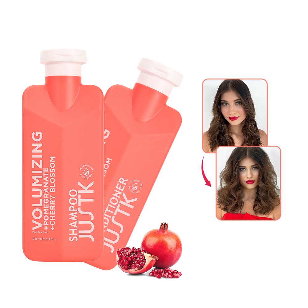 Customization OEM Shampoos Conditioners Vegan Moisturizing Volumizing Pomegranate Hair Shampoo for Hair Products