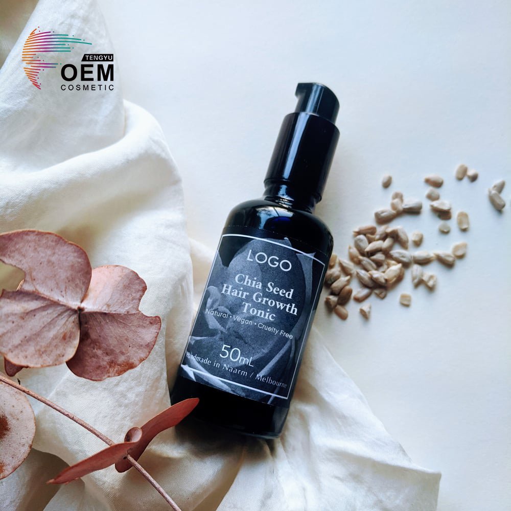 Custom Logo Dry Scalp Treatment Strengthening Reduce Hair Fall Leave-In Thickening Hair Grooming Tonic Men For Hair Loss