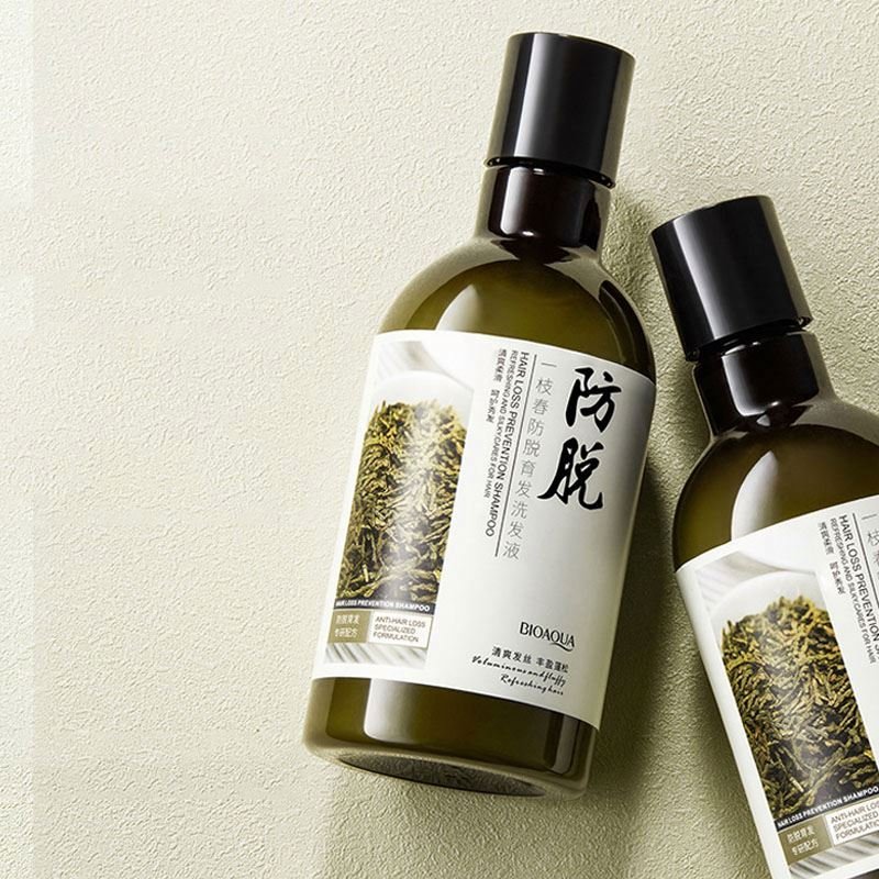OEM Bioaqua Private Label platycladus orientalis leaf extract orgaic nourishing Care Hair Smoothing Moisturizing Shampoo