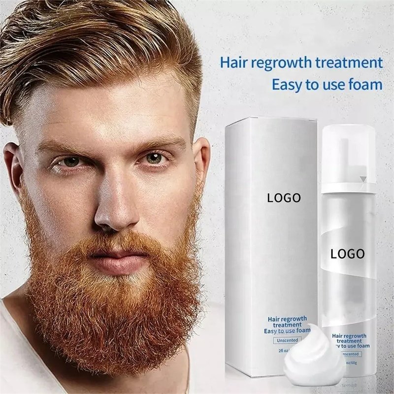 OEM Special Formula 60ml hair regrowth tonics Vitamin hair growth foam Serum For Men Hair Regrowth Treatment