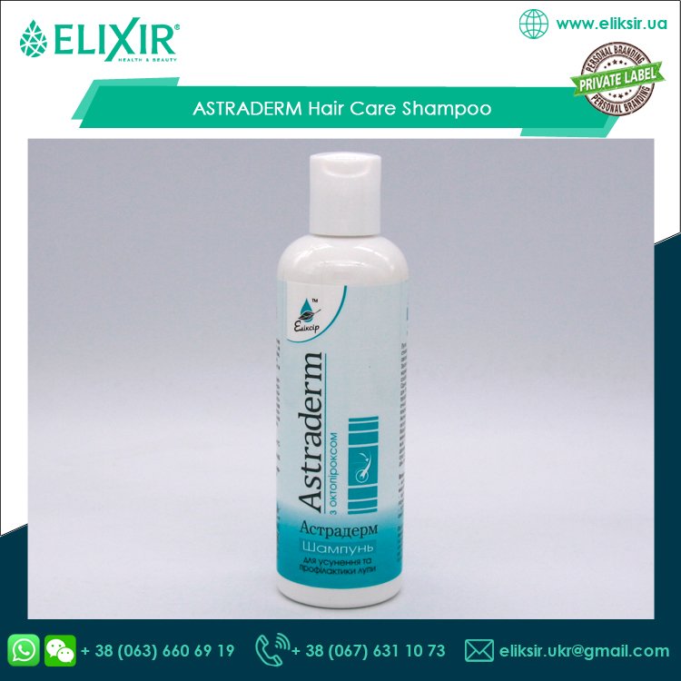 Astraderm Hair Care Anti Bacterial Shampoo for Dandruff Control