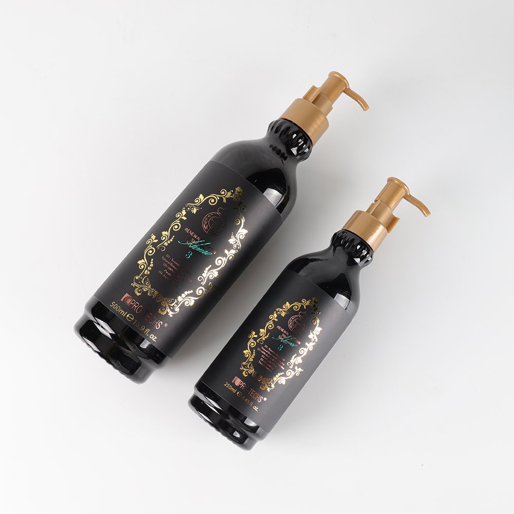 PRO TECHS 250ml 500ml 1000ml Paraben Free Sulfate Free Keratin Nature Smooth Shampoo