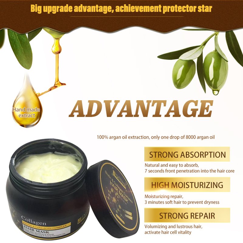 Collagen Hair Balance Complex anti-itching hair care shampoo and conditioner hairburst
