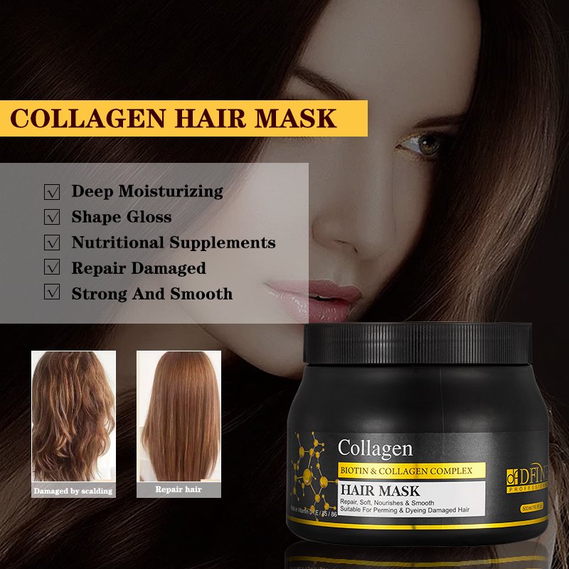Collagen Hair Balance Complex anti-itching hair care shampoo and conditioner hairburst