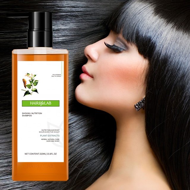 Wholesale Shouwu Shampoo China Herbal Vegan Hair Shampoo For Hair