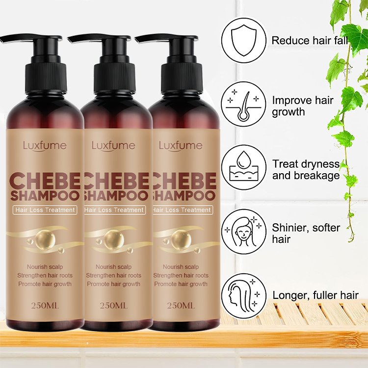 Luxfume Custom Chebe Shampoo Anti Hair Loss Natural Chebe Powder Hair Growth Shampoo