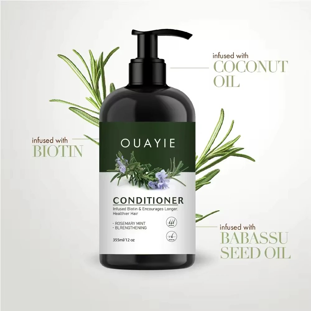 BLIW Private Label Best-selling Rosemary Strengthening Anti Hair Loss Effective Scalp Care Deep Cleaning Nourishing Shampoo