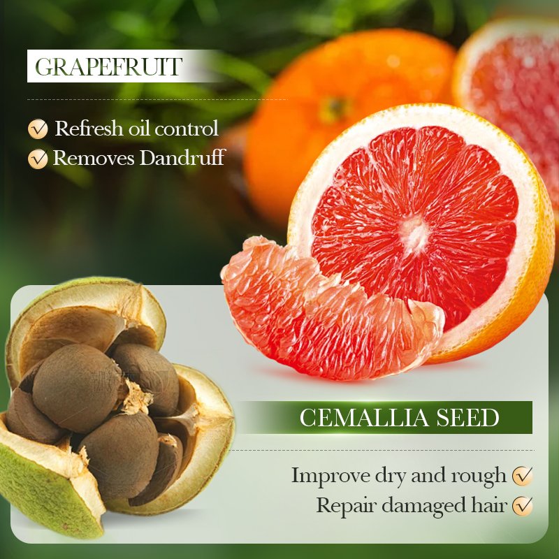 SADOER Wholesale 2 in1 Natural Repairing Moisturizing Natural Anti Dandruff Products Grapefruit Organic Argan oil Hair Shampoo
