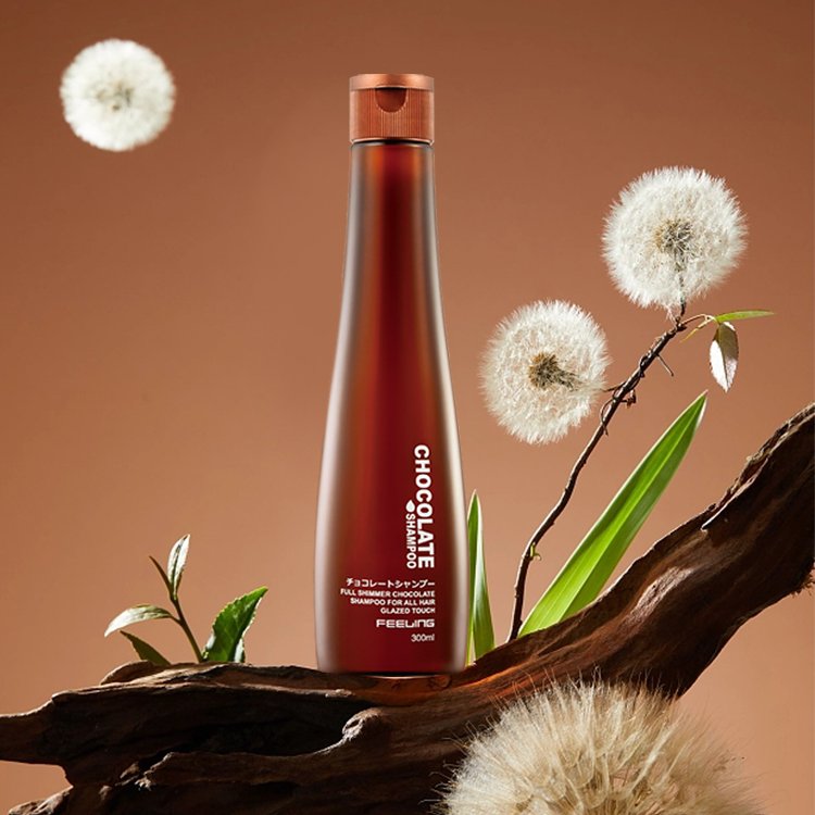 Factory OEM Chocolate Shampoo 200ml Anti-Oxidant Romance Fragrance Provides Elasticity