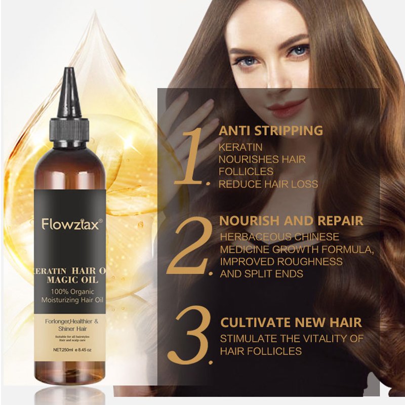 Popular Products 2024 Hair Regrowth Tonics Anti Hair Loss Serum Bald Oil Hair Tonic Spray Bottle Huile De Croissance Des Cheveux
