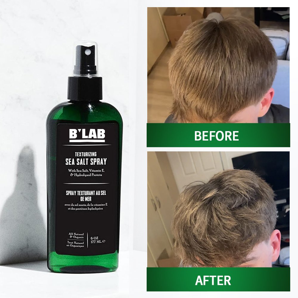Private Label Hair Care Styling Spray For Sea Salt Texture Hair Spray Men With Strong Shinning Styling Sea Salt Spray For Hair