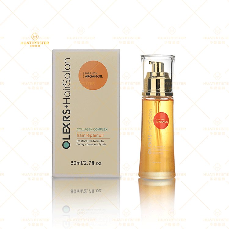 RTS Huati Sifuli OLEXRS 500ml Shampoo Conditioner 2-in-1 solid softening pure 100% shampoo argan oil shampoo press