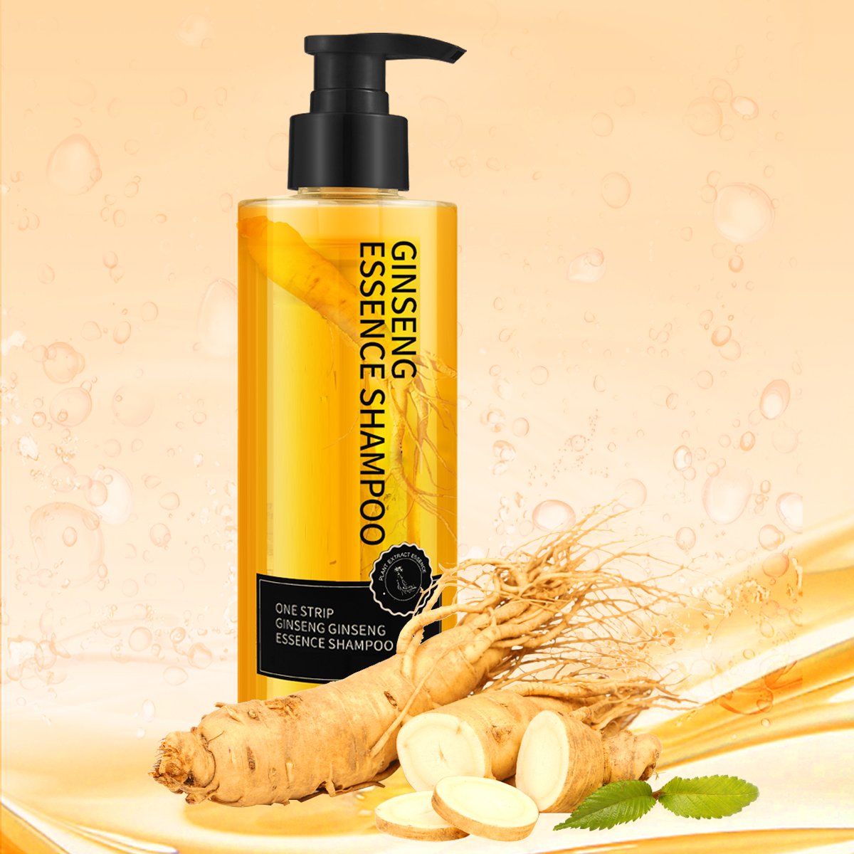 OEM Factory Wholesale Sample 300ML Improve Hair Frizzy Dull Increase Lustre Herbal Fragance Natural Fluffy Clear Scalp Shampoo