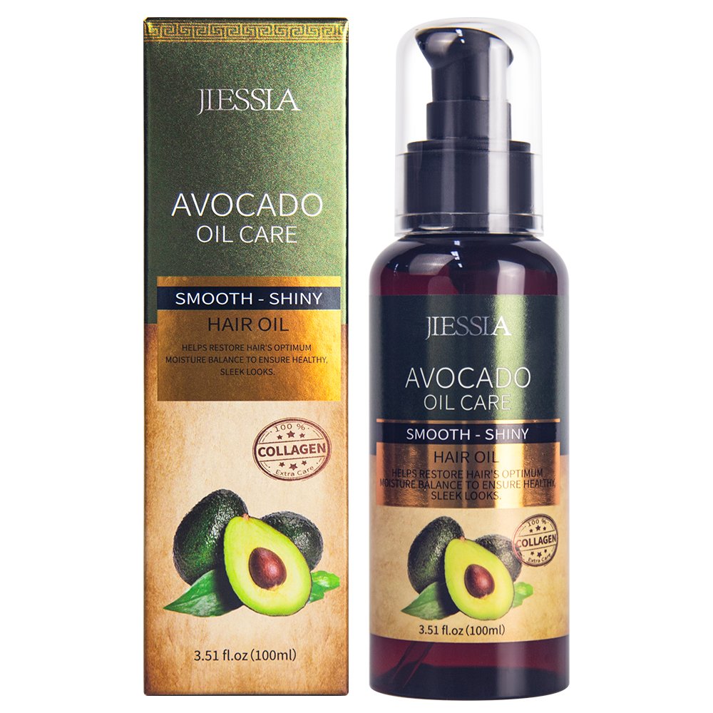 Avocado oil hair care private label keratin natural organic collagen cleaning moisturizing shampoo and conditioner set